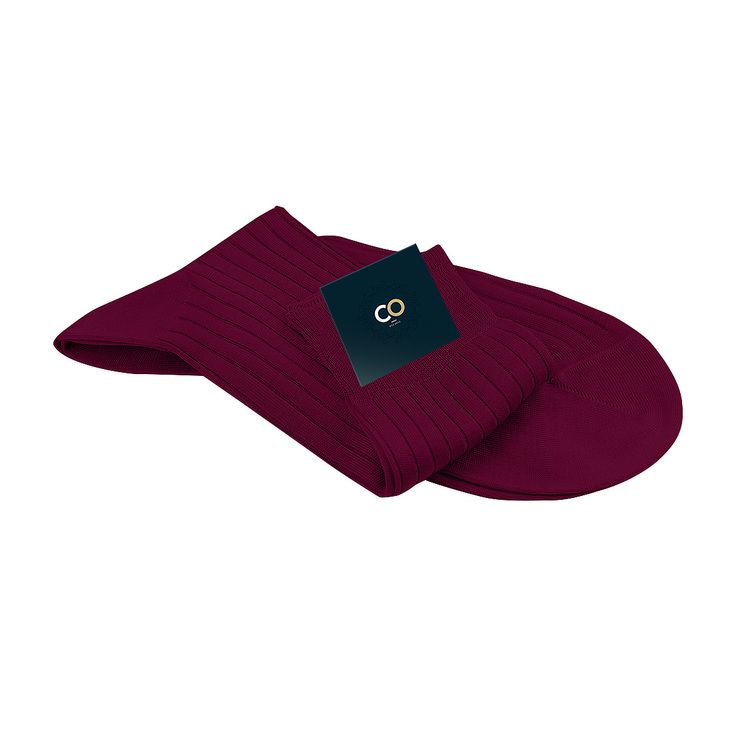Chaussettes Babel, Bordeaux lie de vin