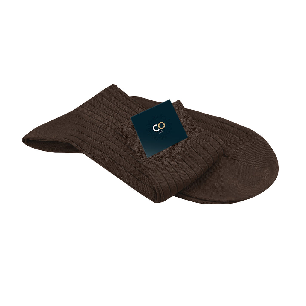 Chaussettes Medard, Marron chocolat