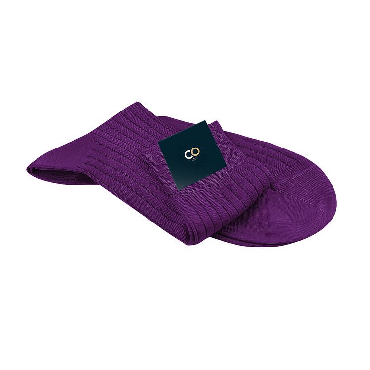 Chaussettes Virgile, Hyper violet