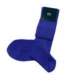 Chaussettes Bleu roi "Basile"