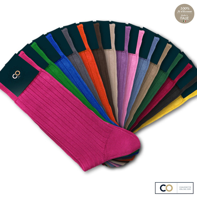 Bouquet de 15 paires de chaussettes en fil d'Écosse