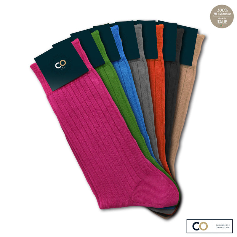 Bouquet de 7 paires de chaussettes en fil d'Écosse