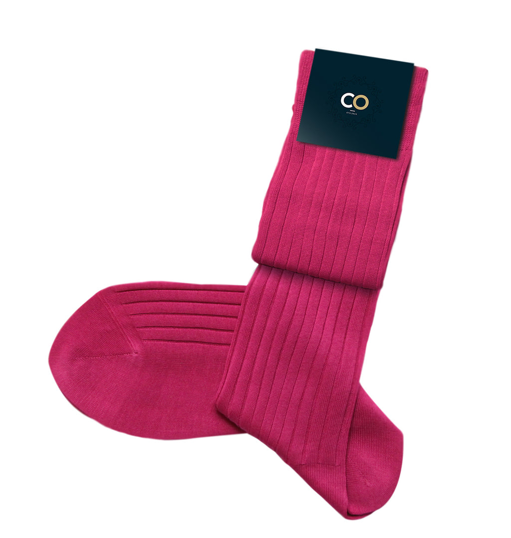 Chaussettes Fuxia, simplement fuchsia