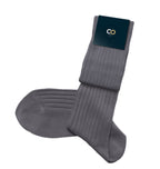 Bouquet de 5 paires de chaussettes gris acier pour homme