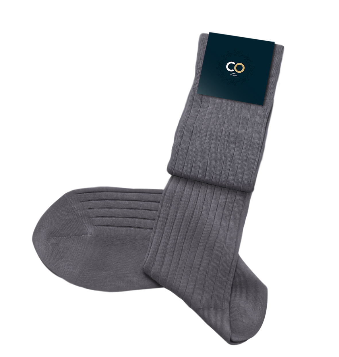 Bouquet de 5 paires de chaussettes gris acier pour homme