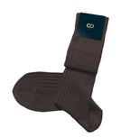 Bouquet de 5 paires de chaussettes marron chocolat pour homme