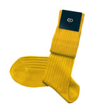 Chaussettes Narcisse, Jaune doré
