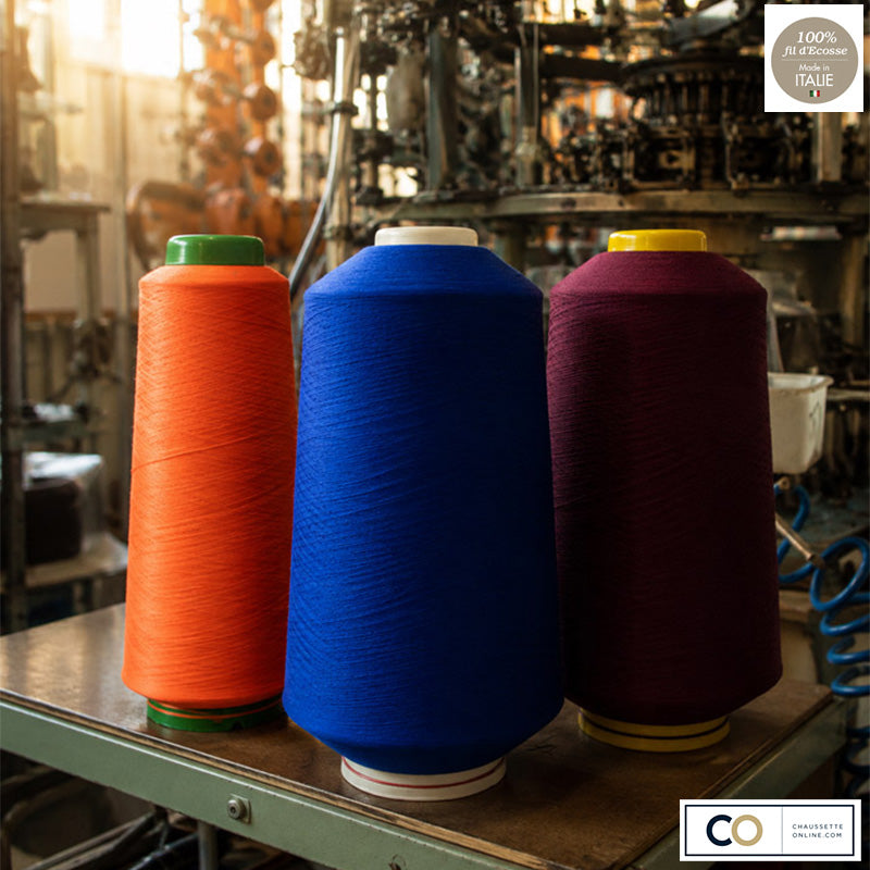 Bouquet de 9 paires de chaussettes en fil d'Écosse