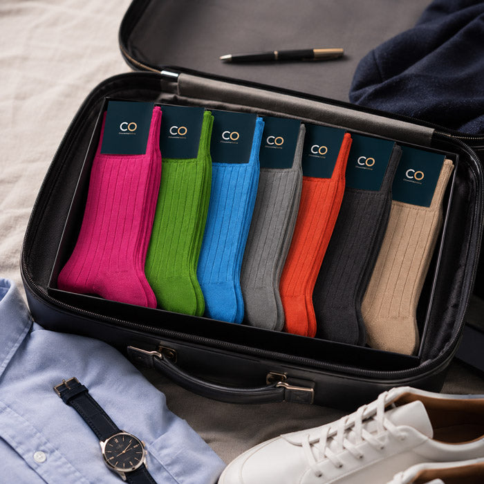 Bouquet de 7 paires de chaussettes en fil d'Écosse