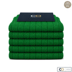 Chaussettes Emeraude, Vert sapin