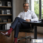 Chaussettes Babel, Bordeaux lie de vin