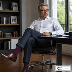 Chaussettes Virgile, Hyper violet