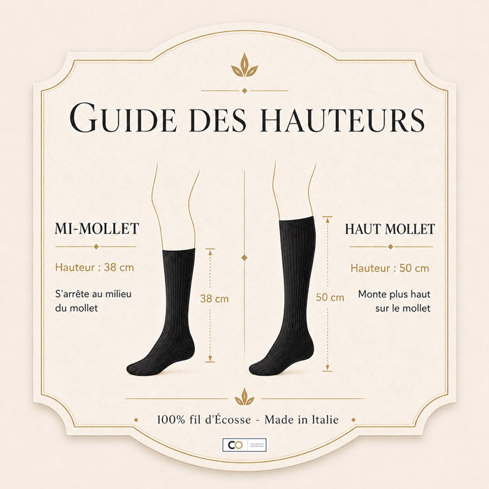 Bouquet de 5 paires de chaussettes marron chocolat pour homme