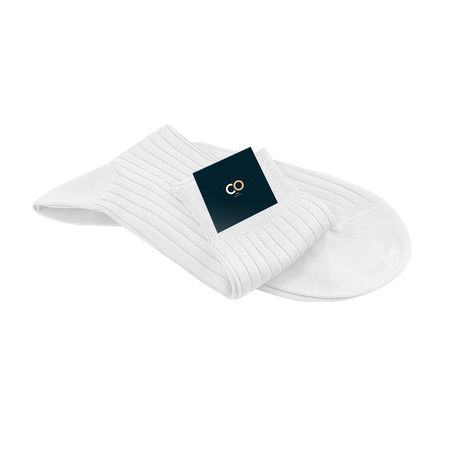 Chaussettes blanches Homme Team Cat