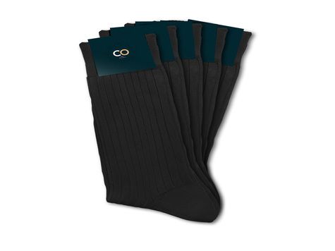 Bouquet de 5 paires de chaussettes noires